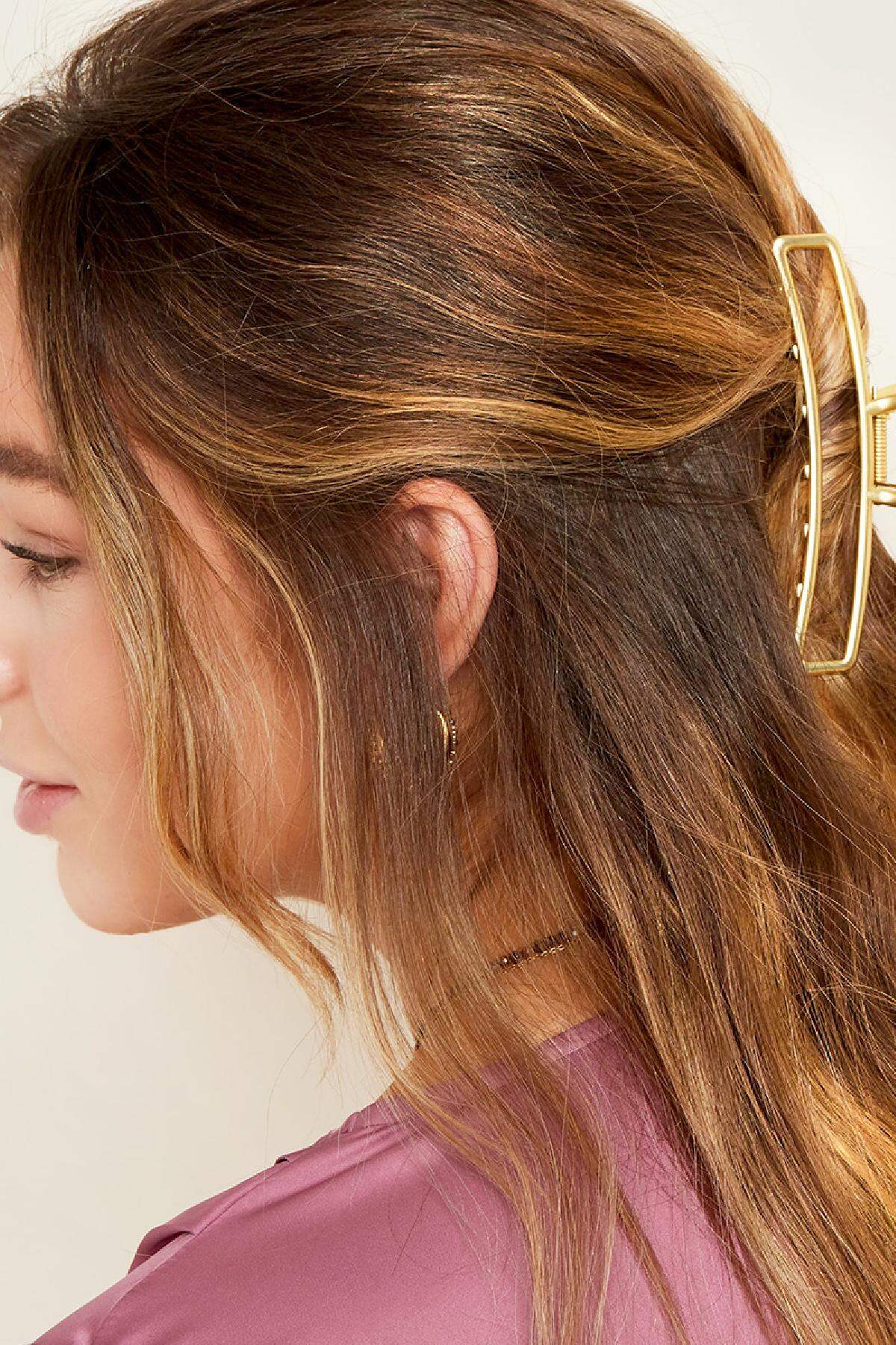 Vintage Haarclip Goud