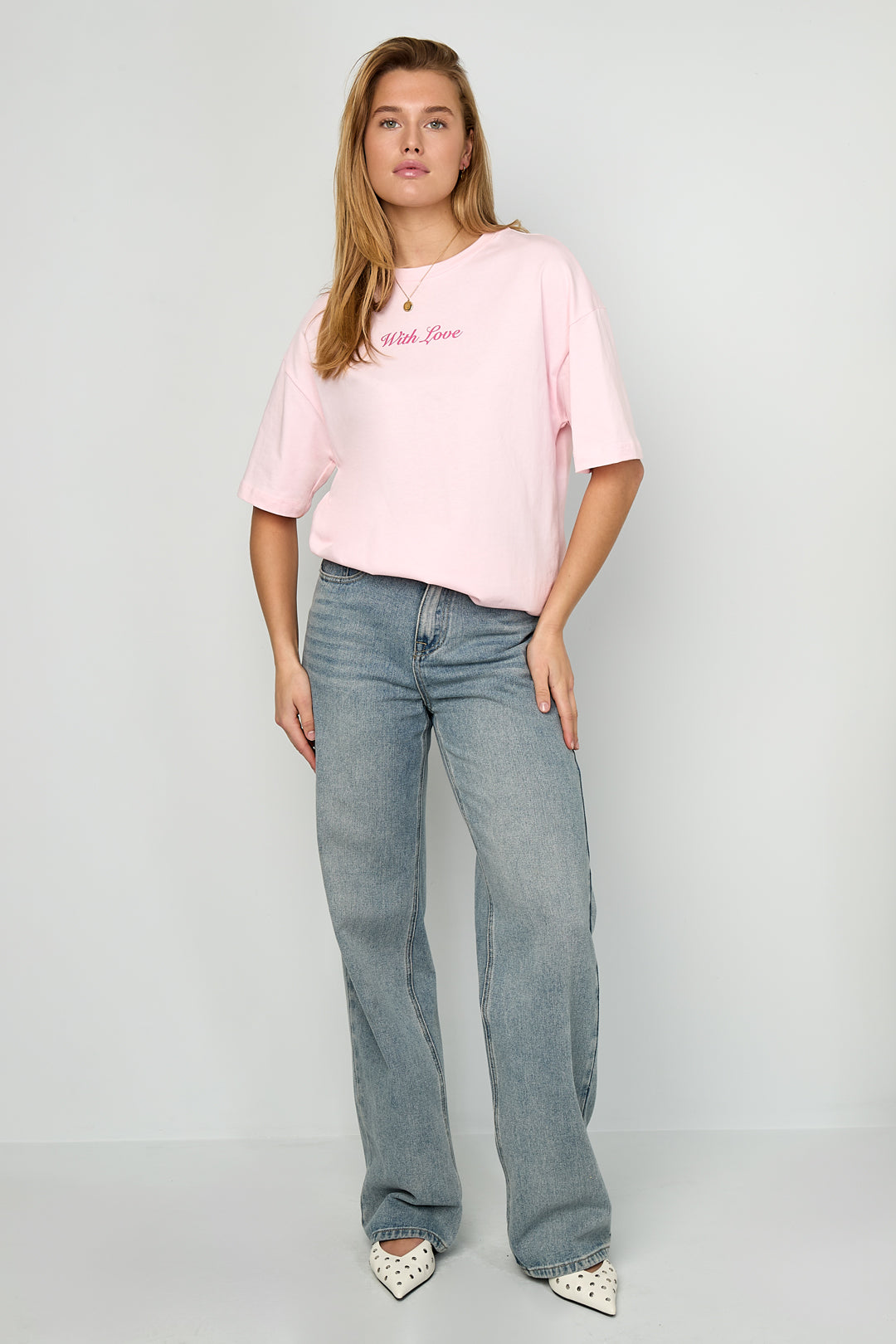 Casual T-shirt ‘Met Liefde’