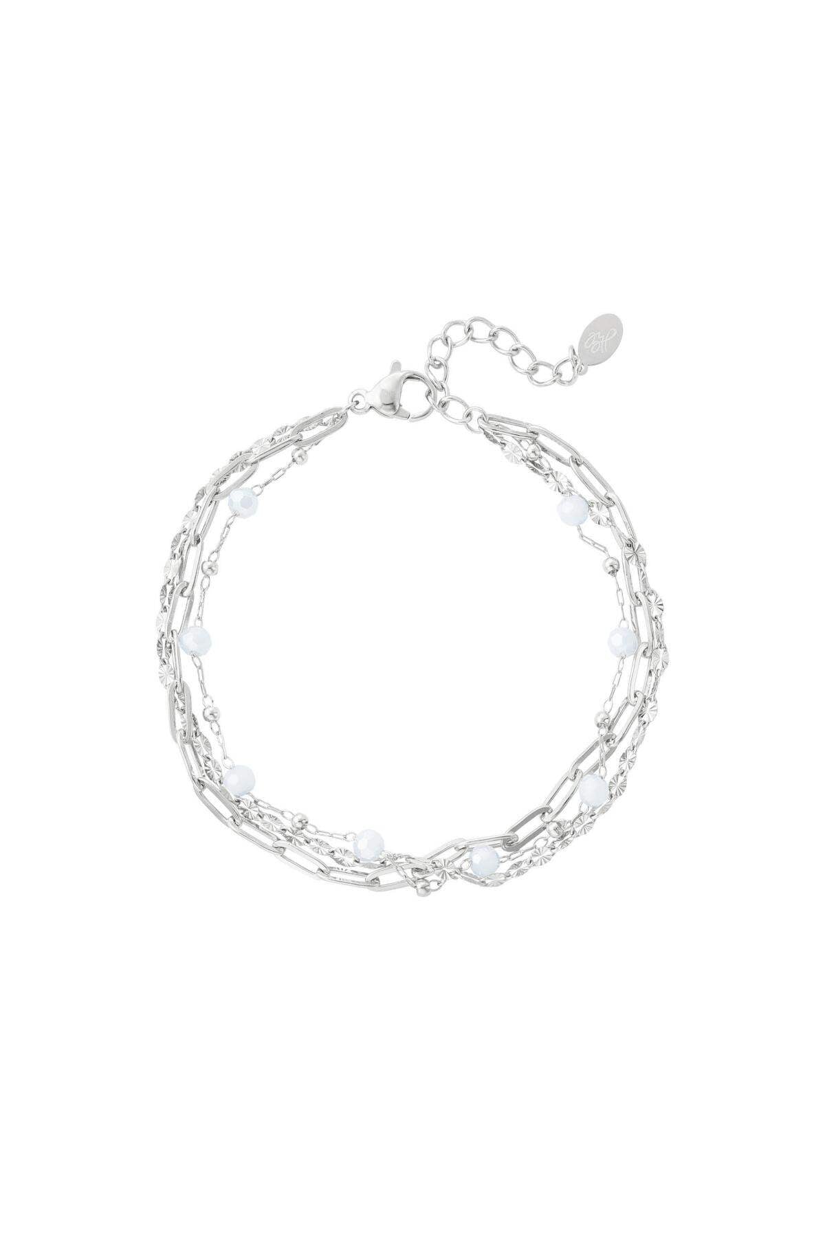 Driedubbele Schakelarmband
