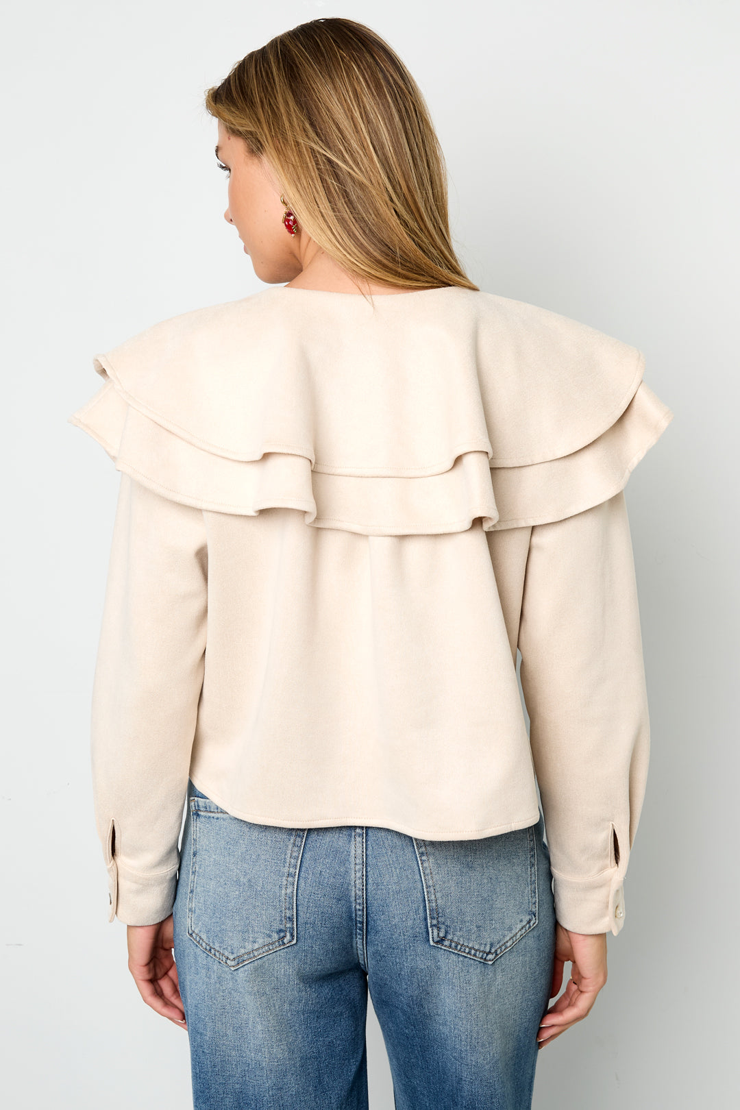 Blouse met Elegante Ruches