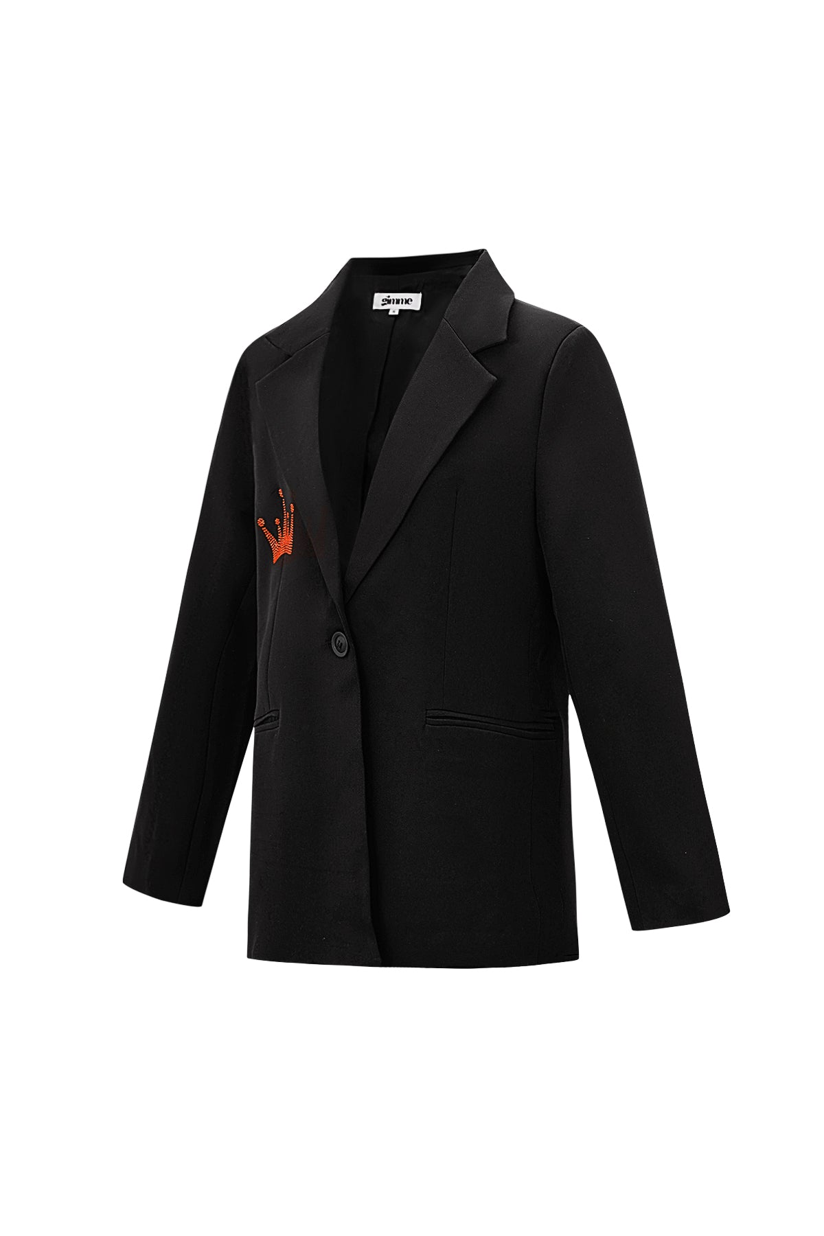 Blazer met Queen Borduring