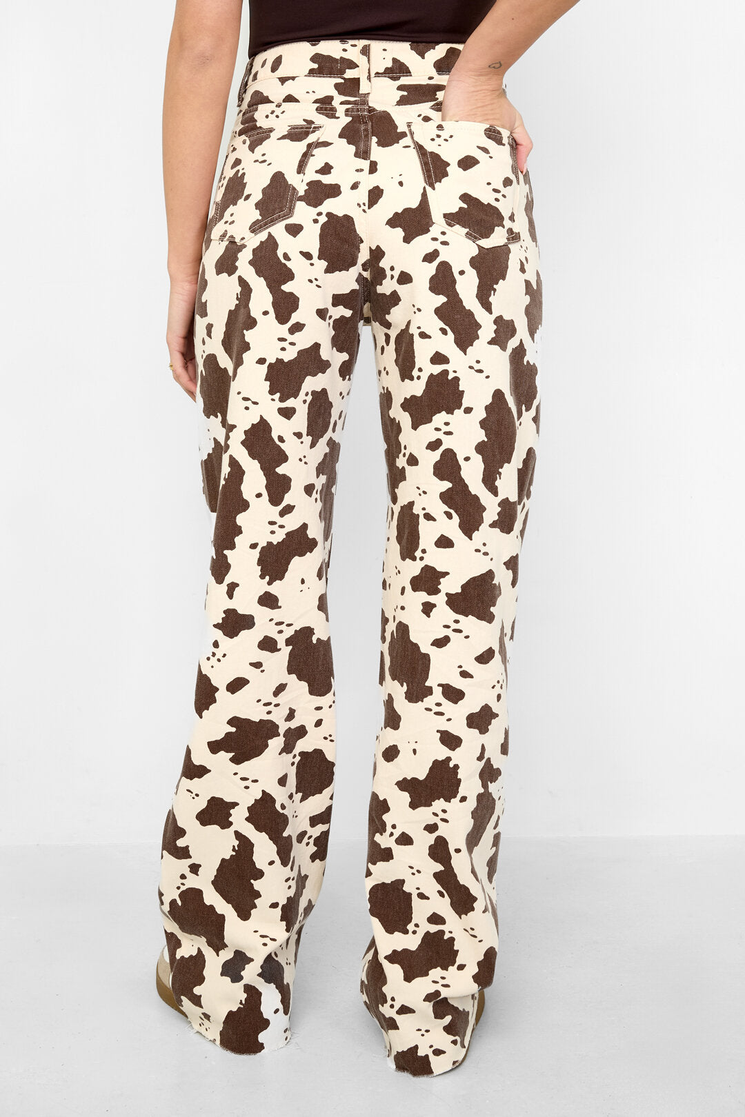 Jeans met Luipaardprint
