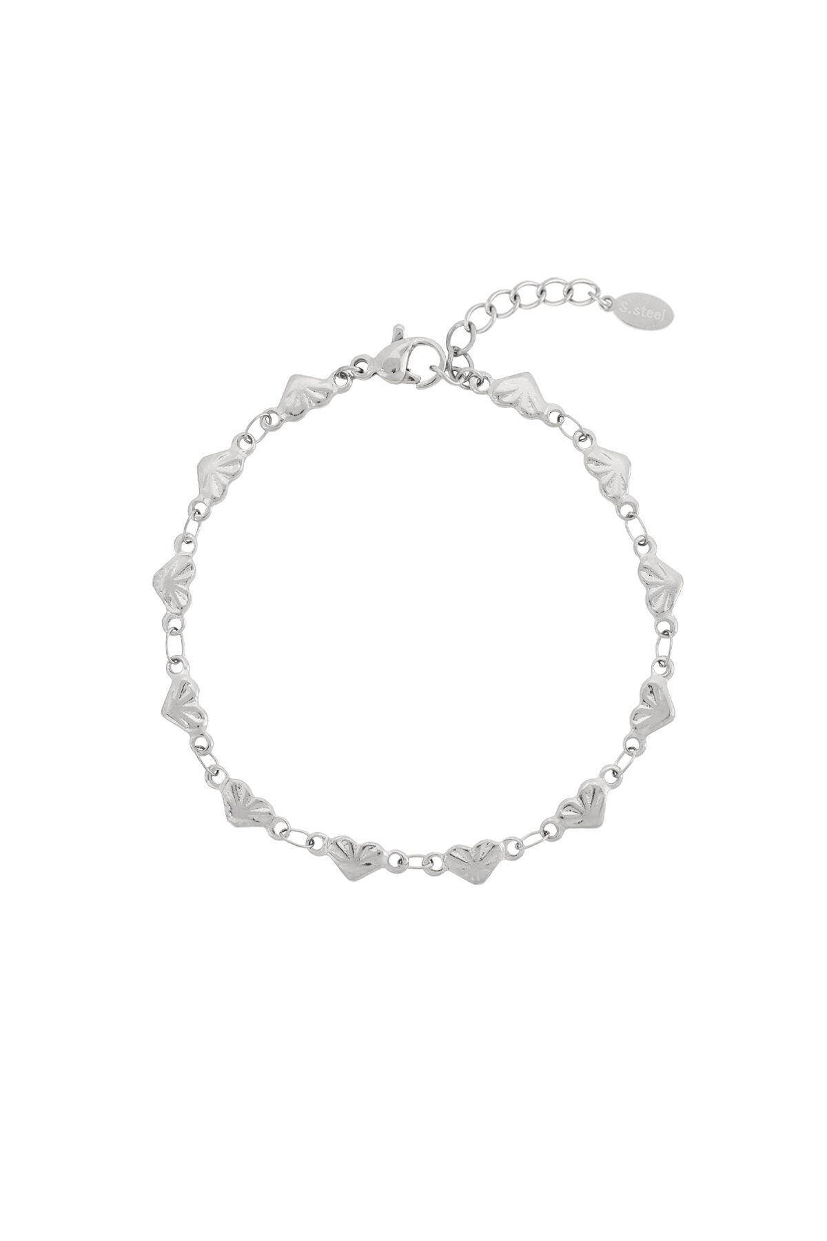 Hartjes Schakelarmband