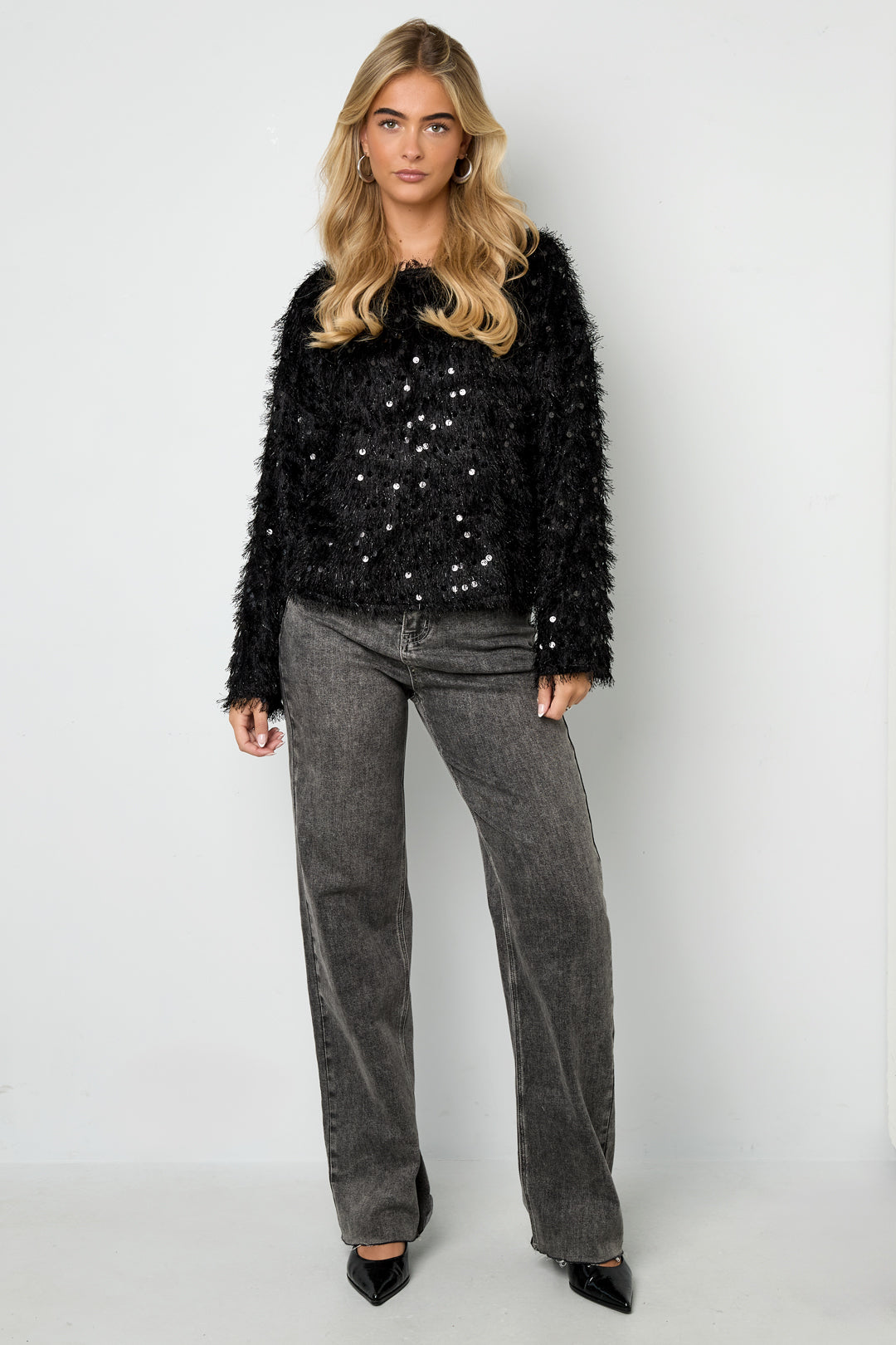 Shirt met Pailletten