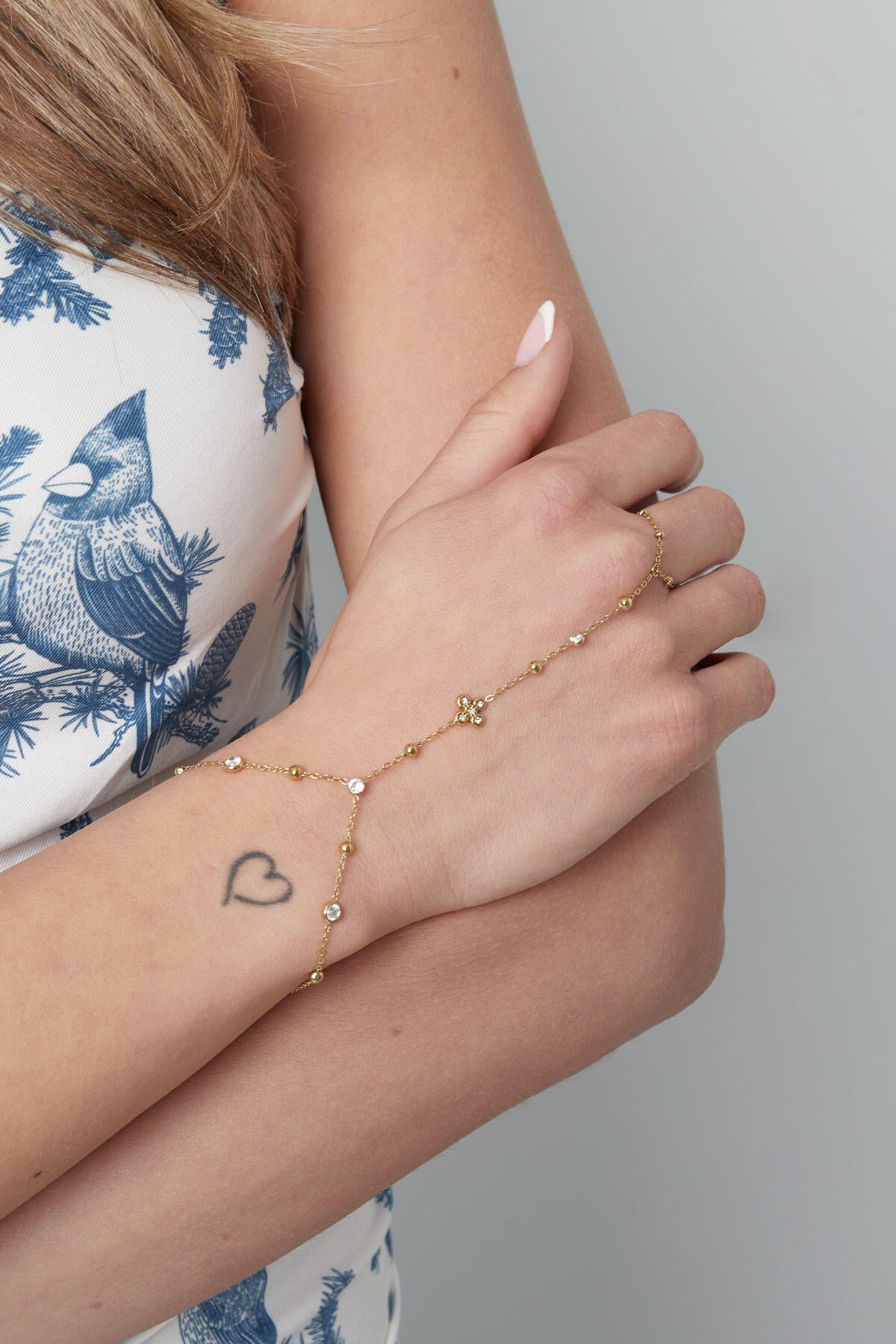 Kruis Handketting Armband