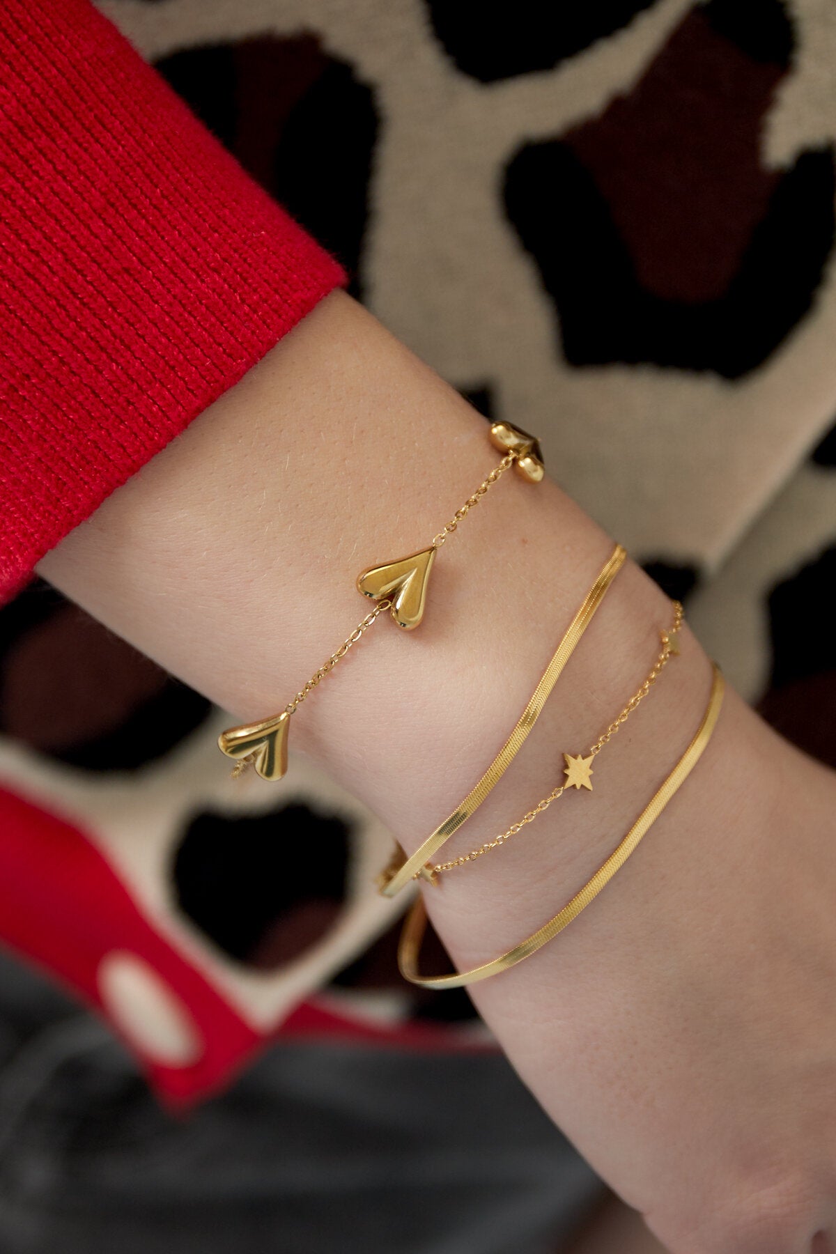 Gelaagde Bedelarmband