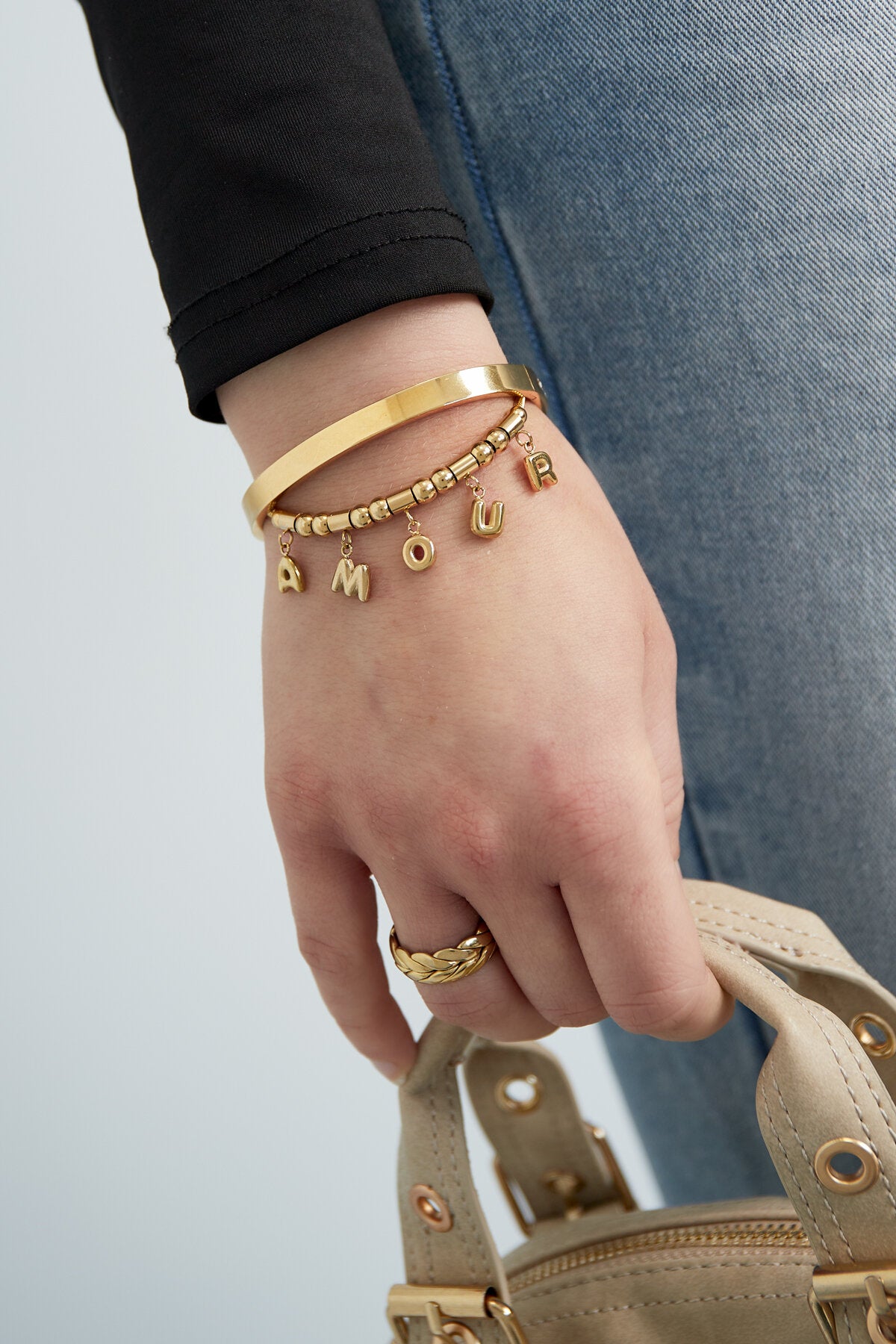 Amour Bedelarmband