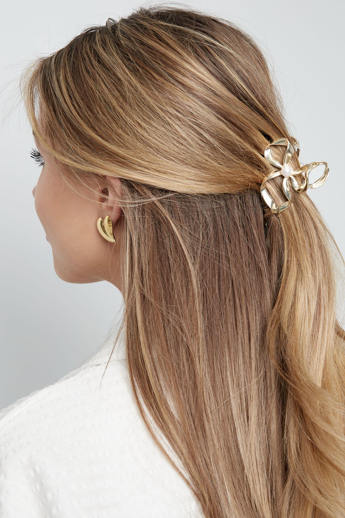 Strik Haarclip Parel