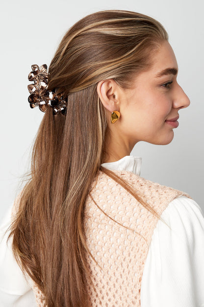 Bloem Haarclip Print