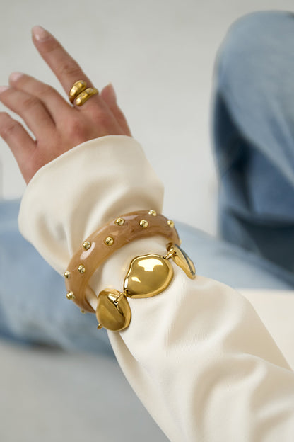 Rustieke Schakelarmband