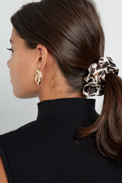 Tijgerprint Scrunchie