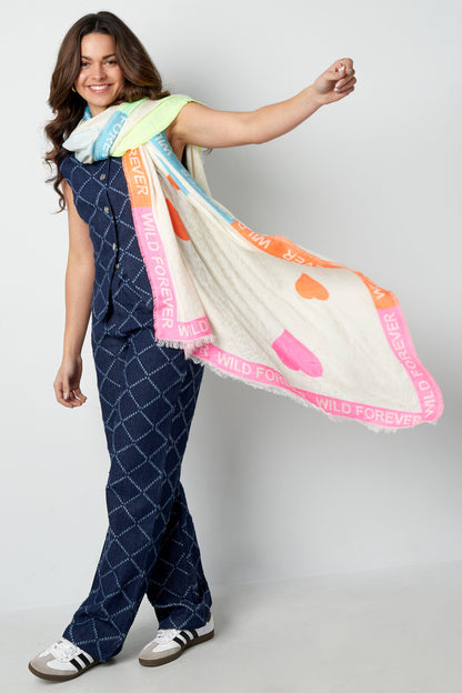 Multi Print Sjaal