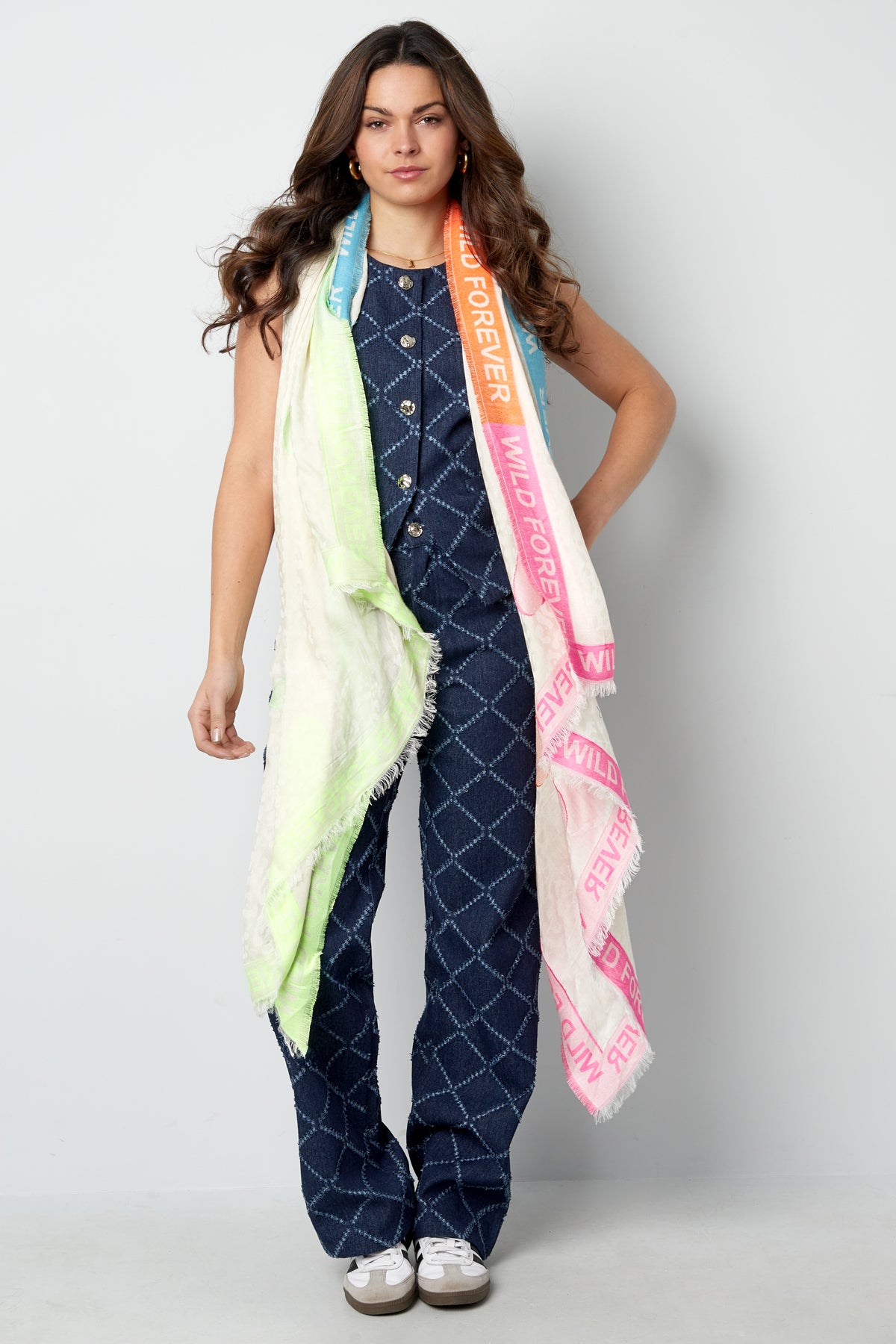 Multi Print Sjaal