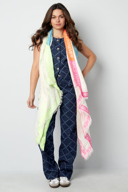 Multi Print Sjaal