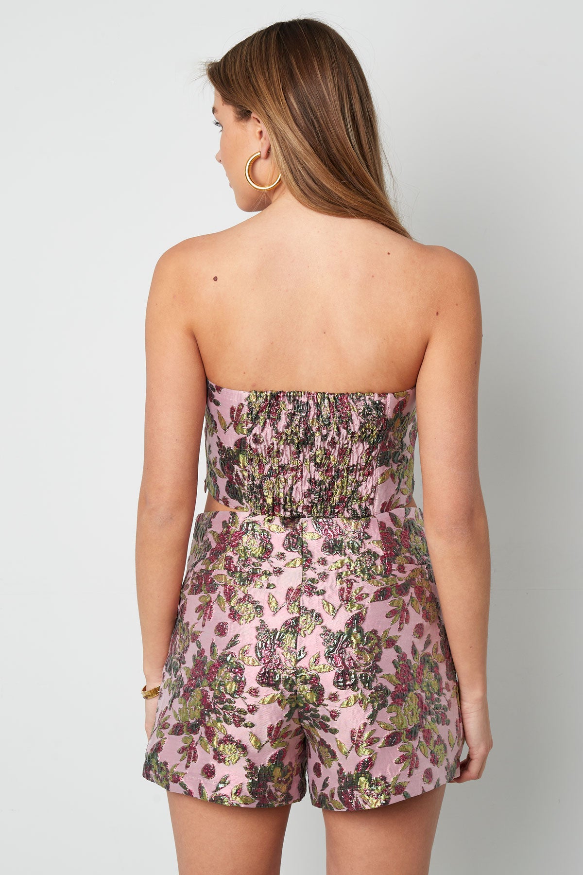 Bloemenprint Bandeau Top