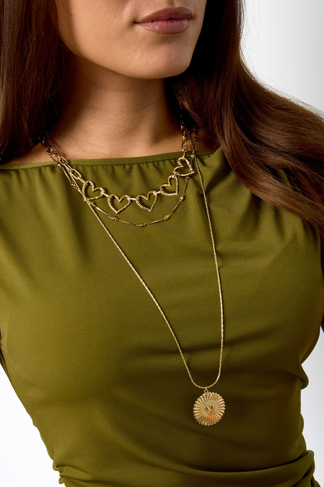 Medaillon Hartketting