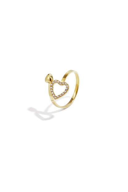 Open Hart Ring