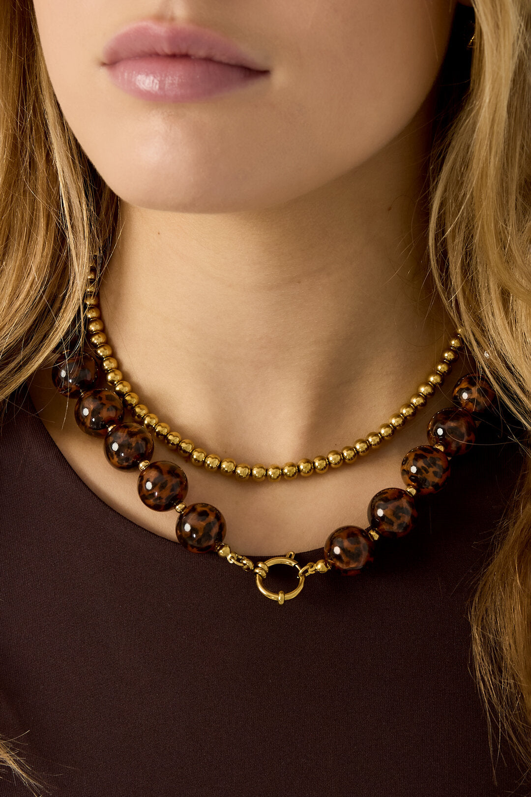 Luipaard Kralenketting