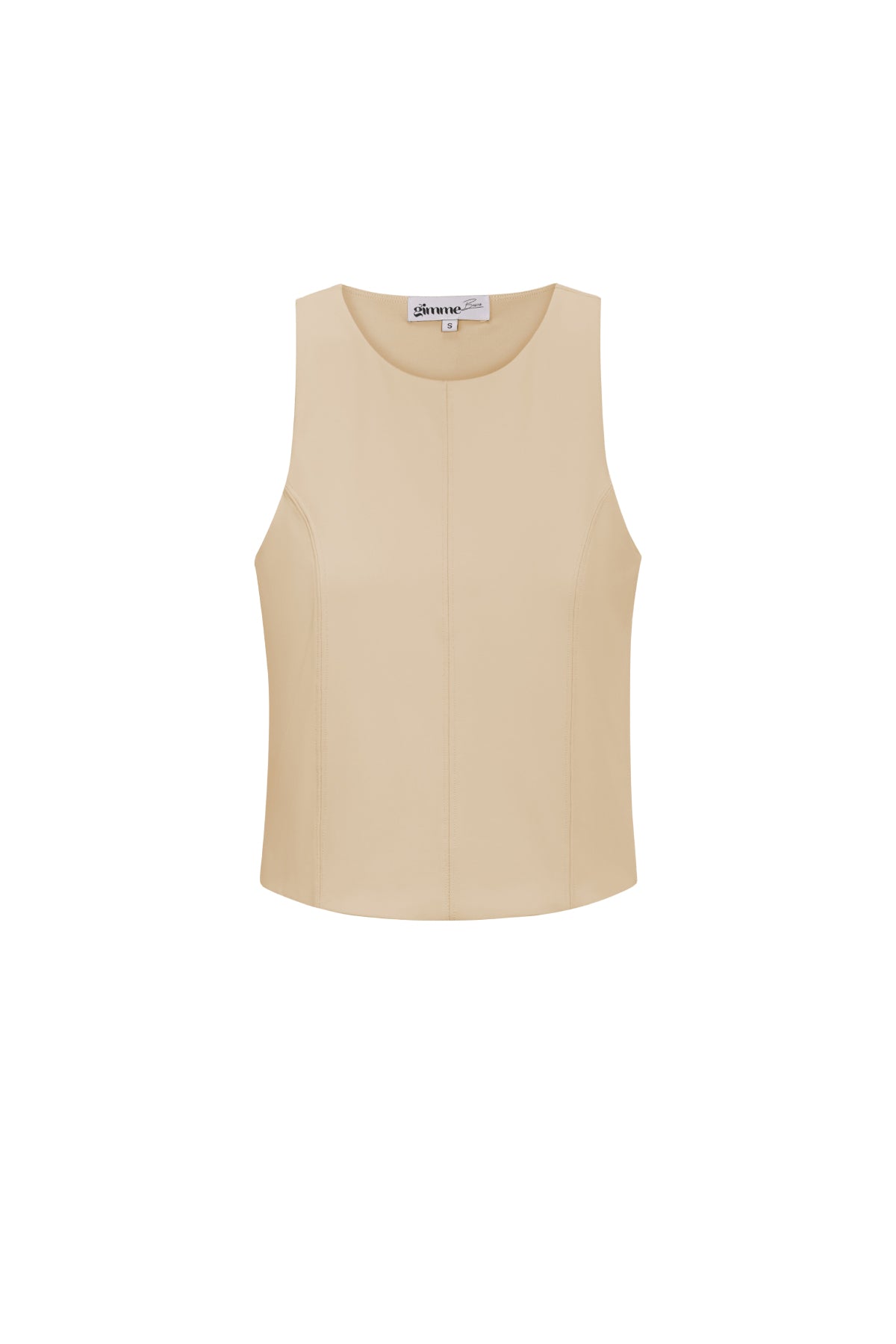 Basic Mouwloze Top