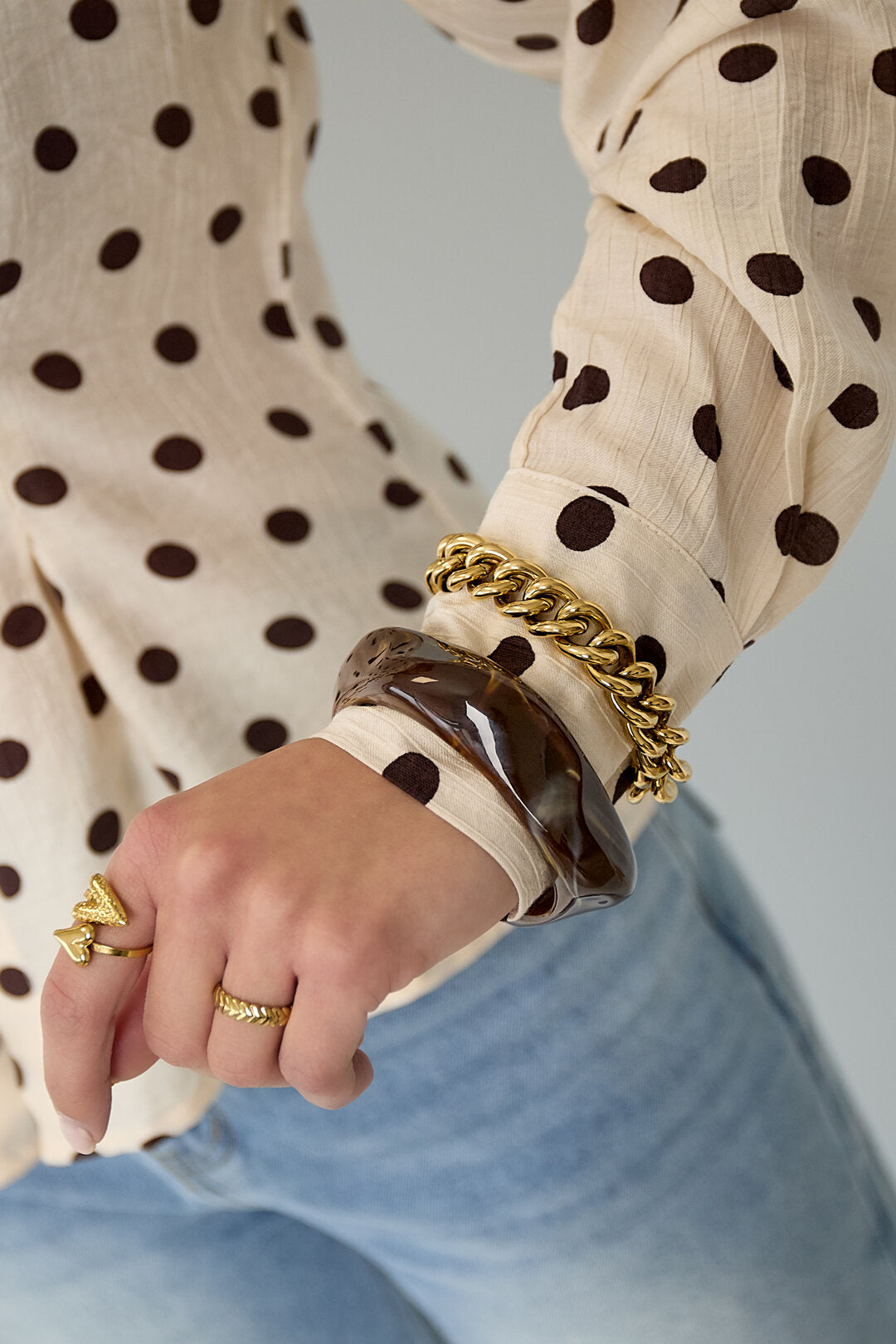Grove Schakelarmband