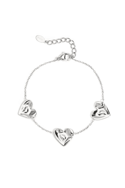 Hartenlijn Bedelarmband