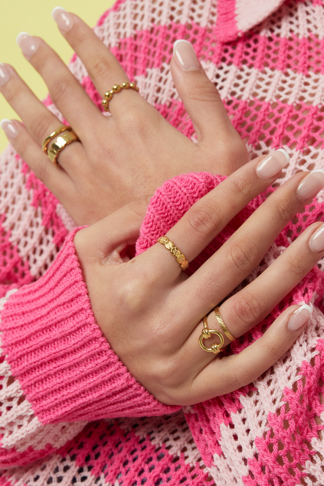 Kralenrand Ring