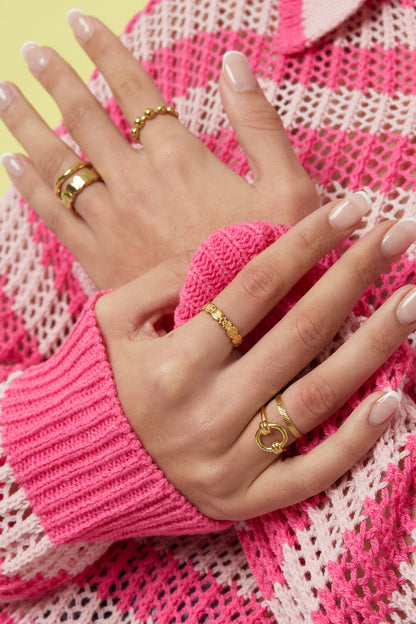 Kralenrand Ring