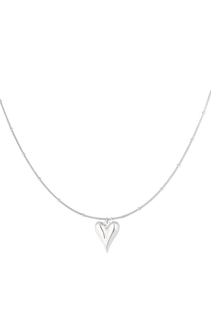 Hartjes Bolletjesketting