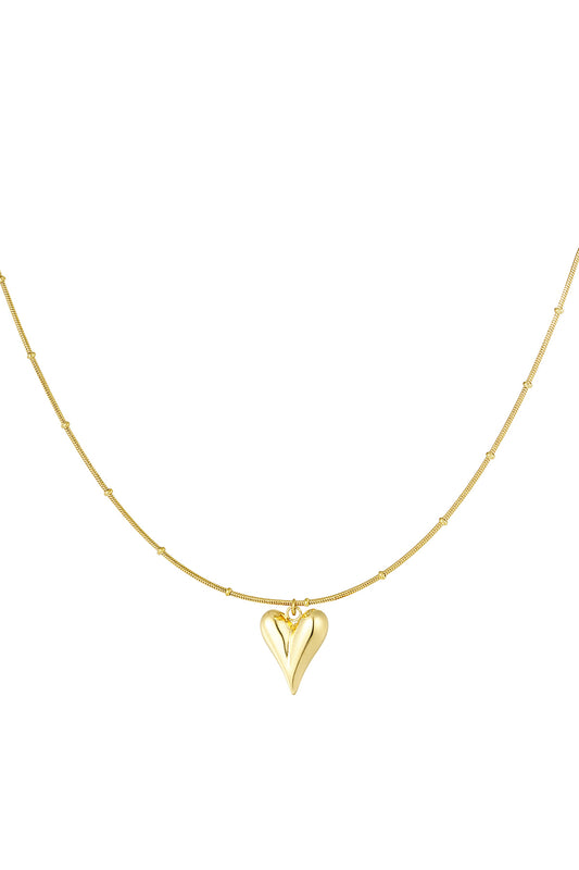 Hartjes Bolletjesketting