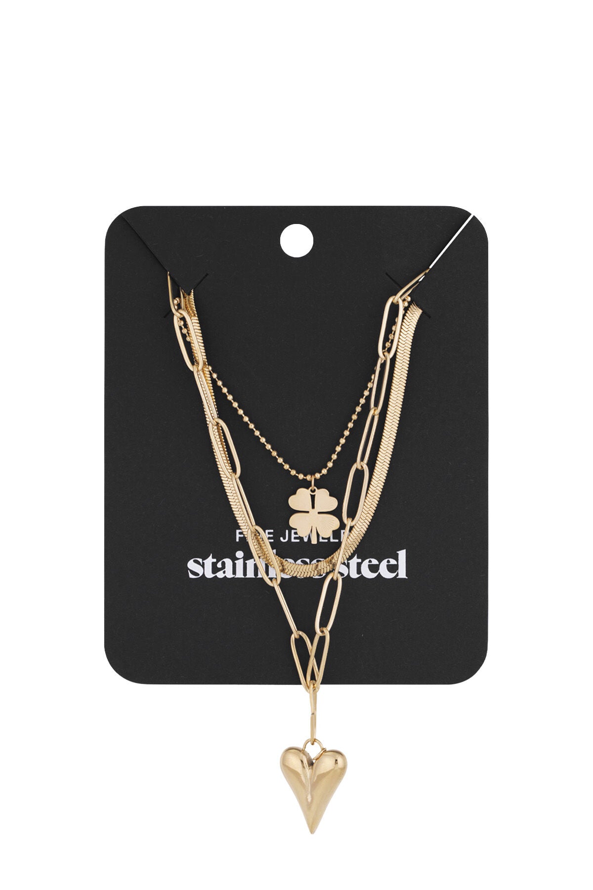 Drielaagse Hartketting
