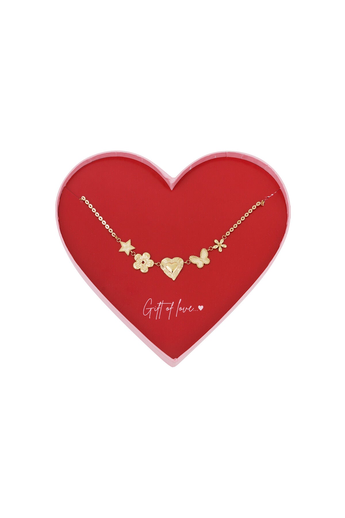 Gift Set Vlinder Hart