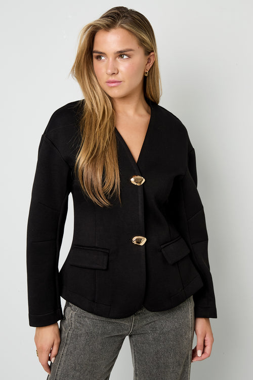 Blazer met V-Hals
