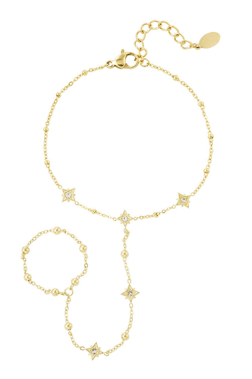 Ster Handketting Armband