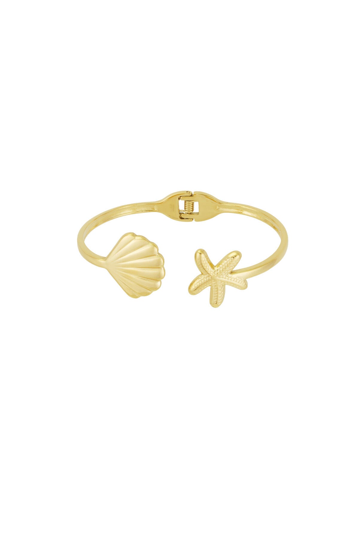 Schelp Zeester Cuff