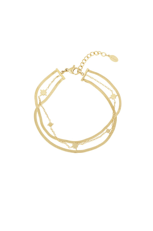Gelaagde Bedelarmband