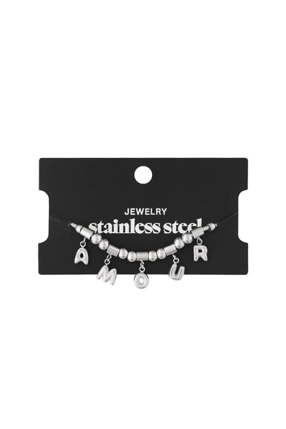 Amour Bedelarmband