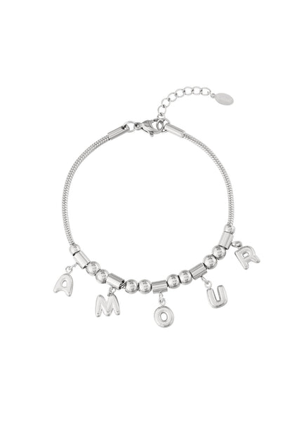 Amour Bedelarmband