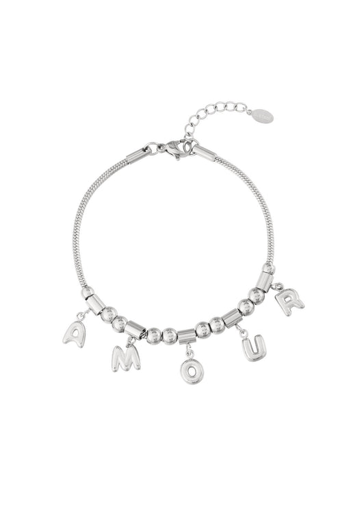 Amour Bedelarmband