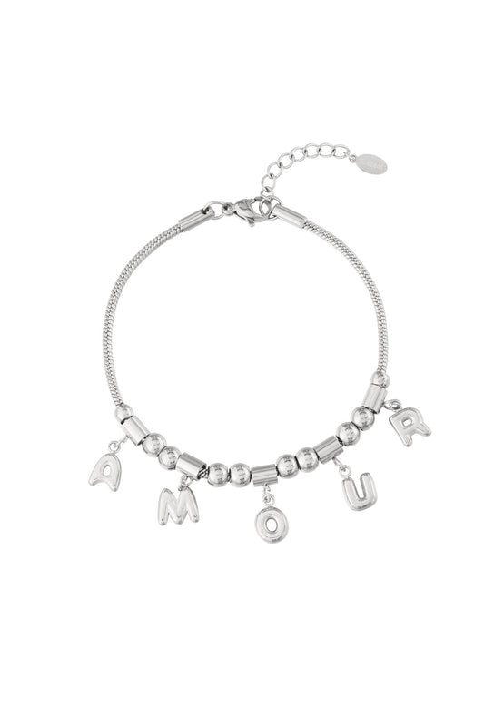 Amour Bedelarmband