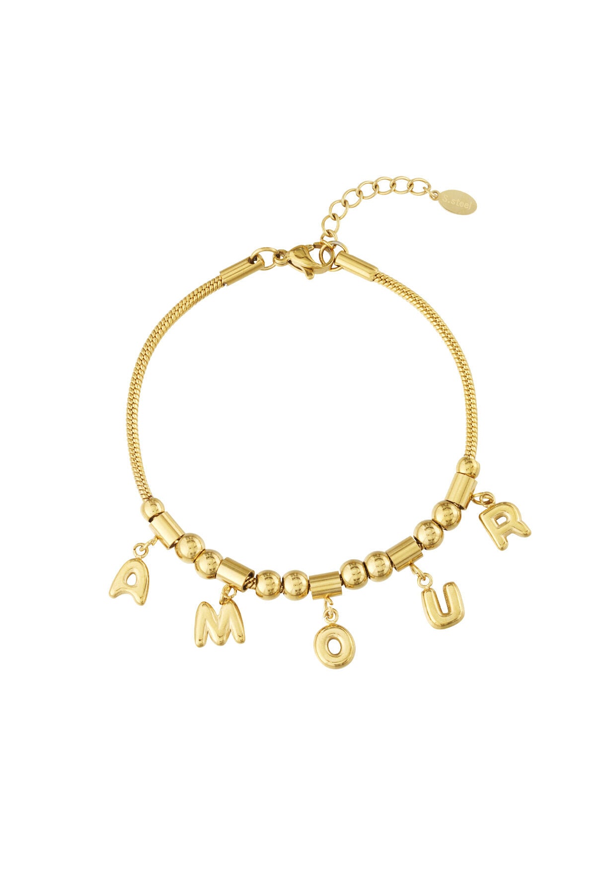 Amour Bedelarmband