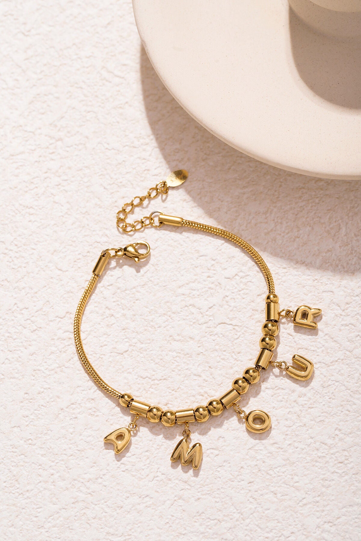 Amour Bedelarmband