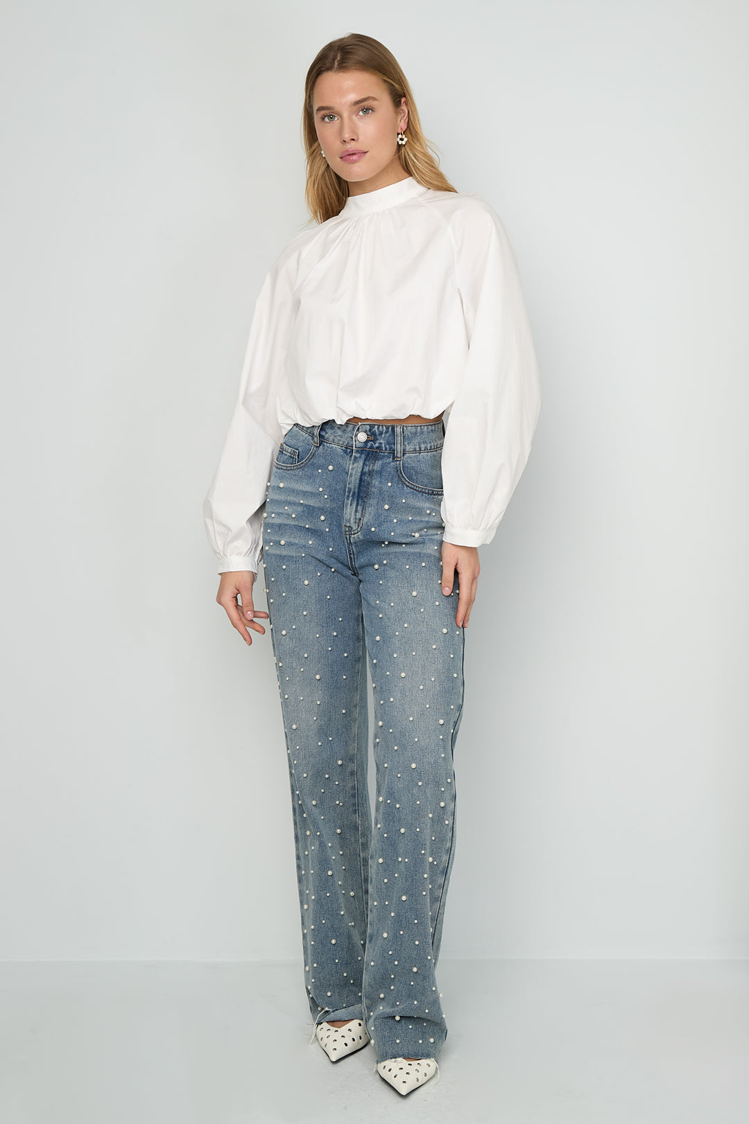 Casual Top met Open Rug