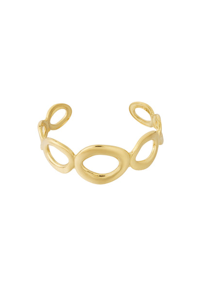 Ovale Schakel Cuff