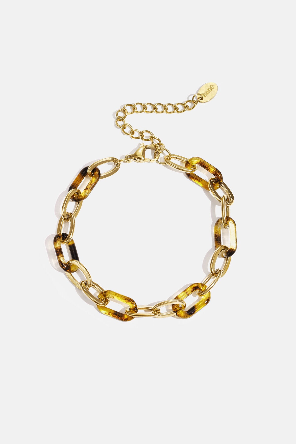 Luipaard Schakelarmband