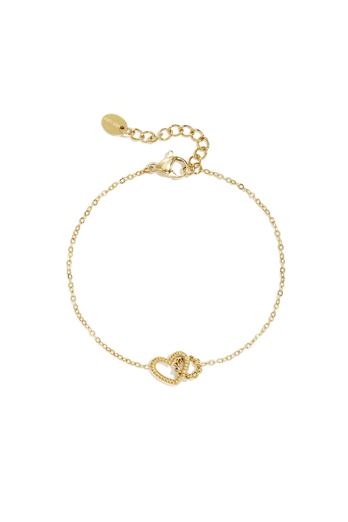 Verbonden Harten Bedelarmband