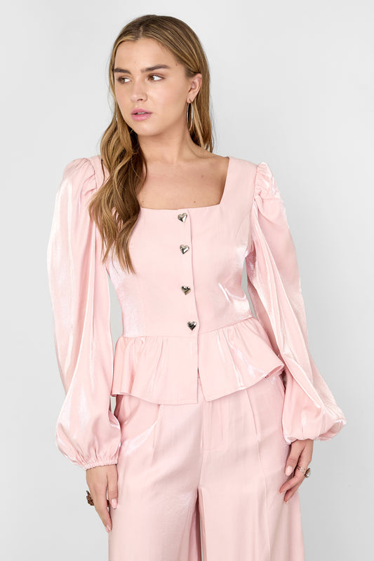 Elegante Top met Knopen