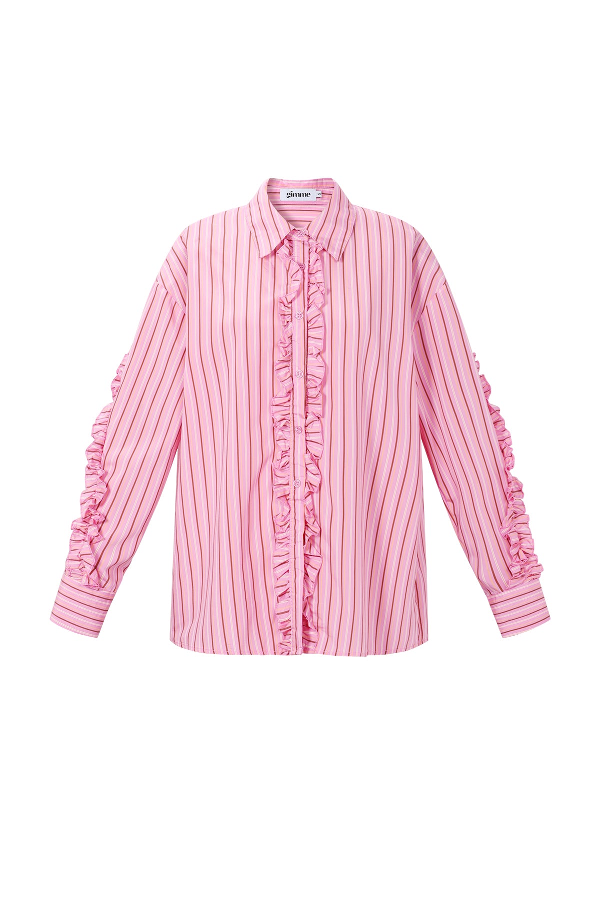 Casual Blouse met Ruches