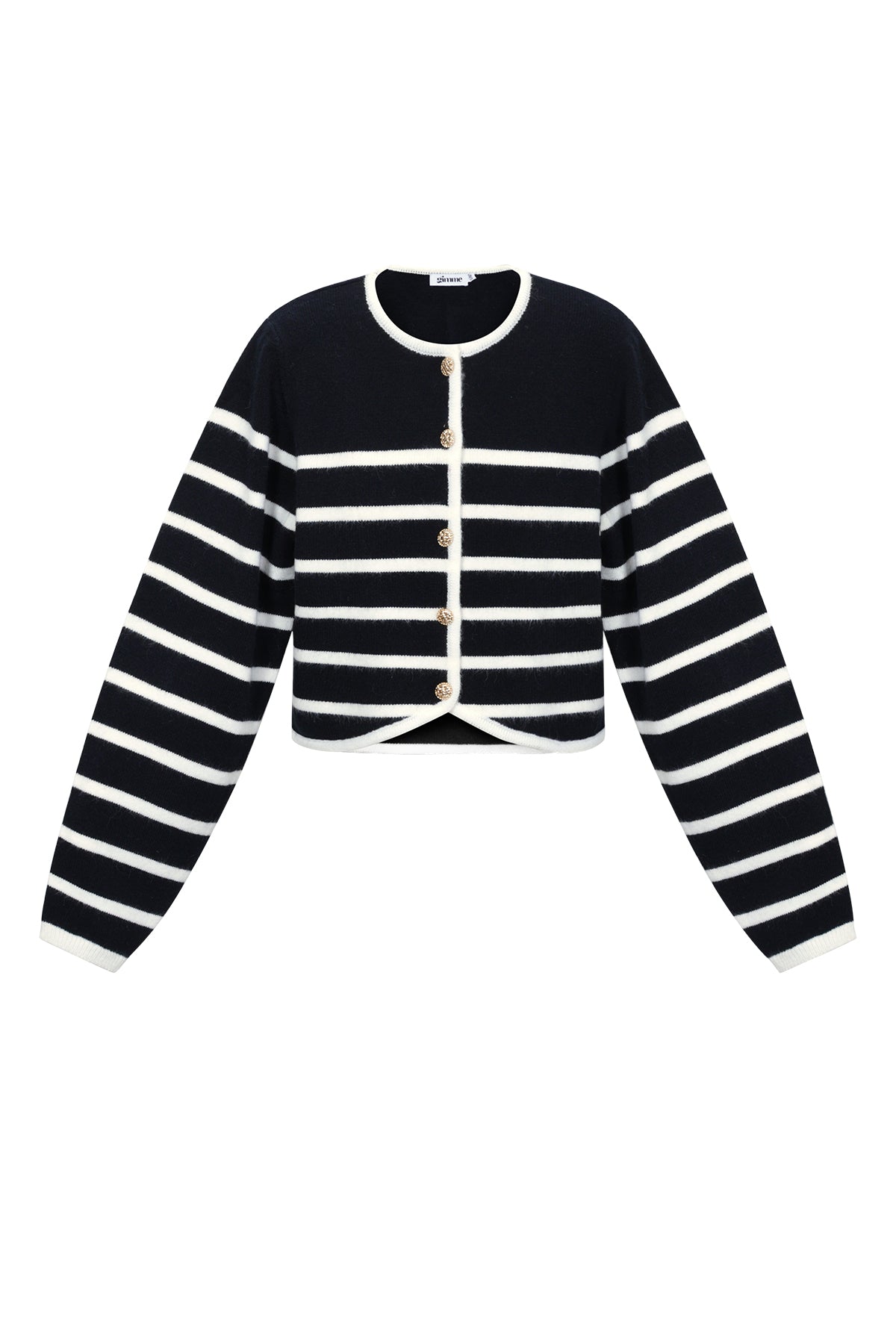 Gestreept Gebreid Vest