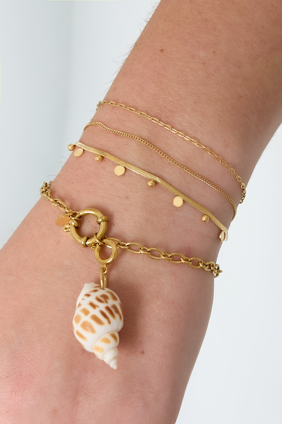 Dubbele Schakelarmband