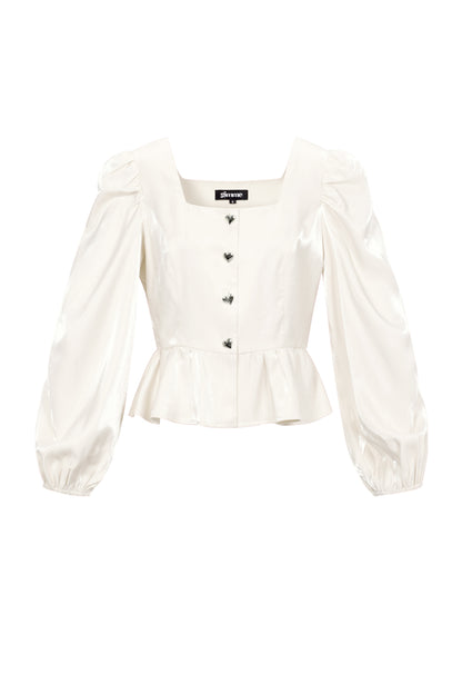 Elegante Top met Knopen